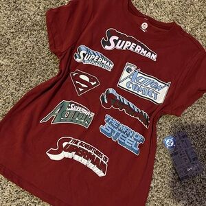 DC Red Graphic T-Shirt